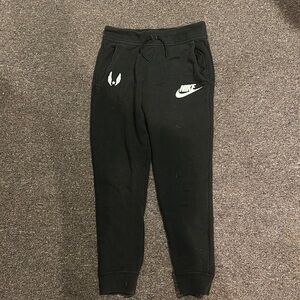 Black Nike USATF Joggers